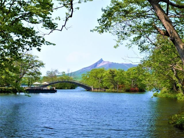 hokkaido early summer onuma quasi-national park hokkaido komagatake