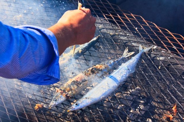 炭烤北海道秋刀魚