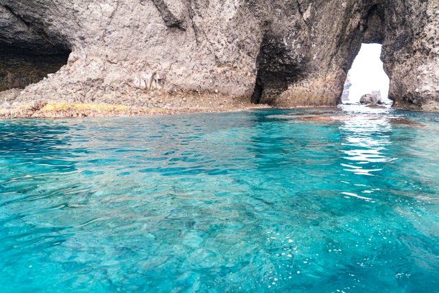 Hokkaido's most popular sightseeing spot: Blue Cave