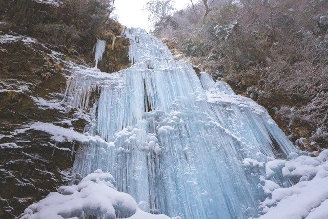 What is an ice waterfall?