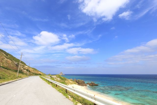 Okinawa remote island Iheya Island