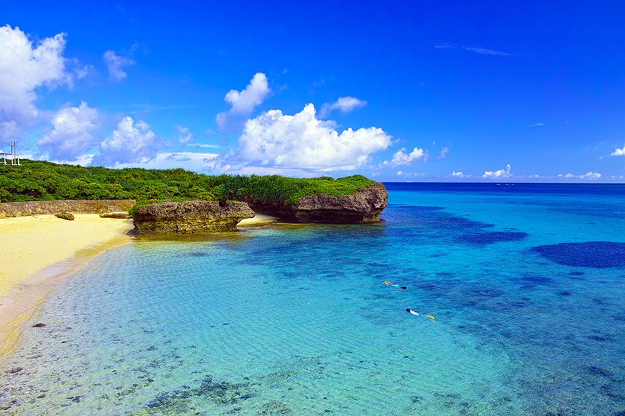 冲绳离岛 池间岛 旅游景点推荐排名 船乐海水浴场 池间街区 浮潜 著名的浮潜胜地