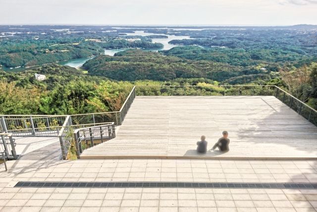 伊勢志摩国立公園にある横山展望台