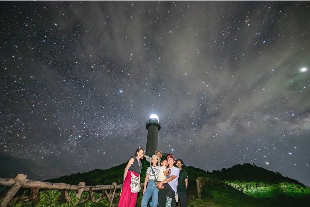 野外自然石垣島星空觀測之旅家庭