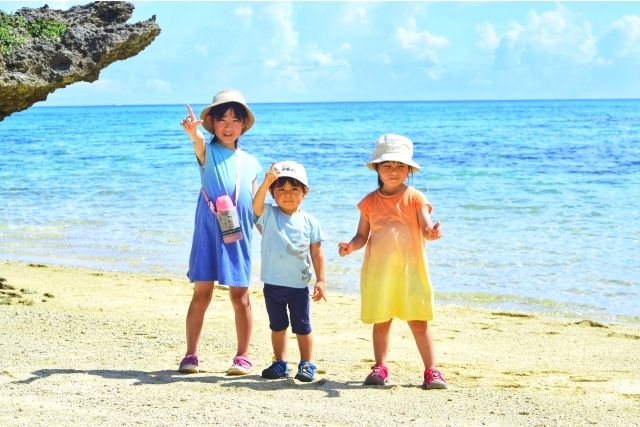 Ishigaki Island Adventure Photo Tour KIBOU Children Smile Family