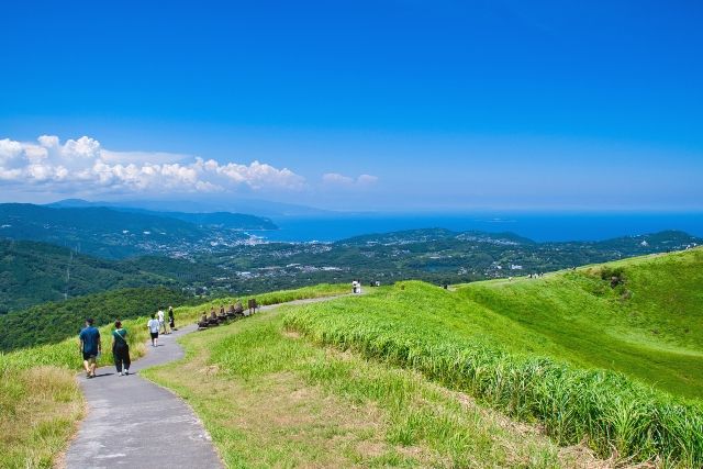 伊豆観光 子連れ おすすめ 大室山 「お鉢めぐり」