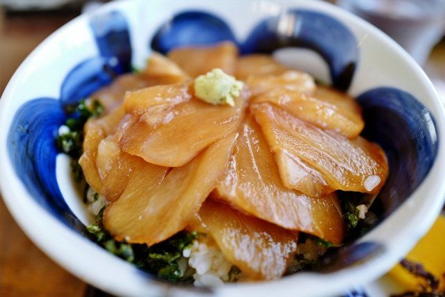 Recommended gourmet of Izu Oshima