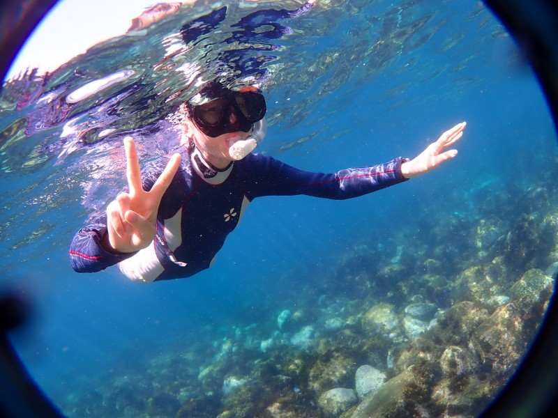 伊豆大島でおすすめの体験・アクティビティ　シュノーケリング