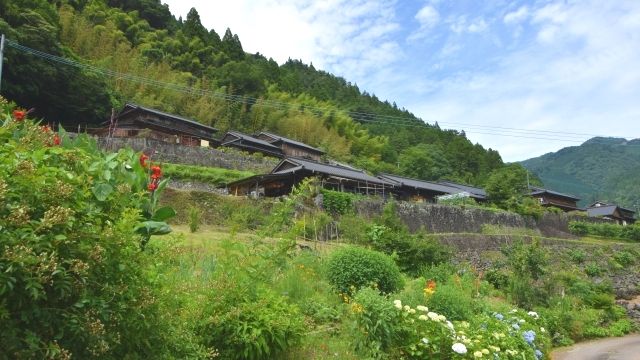 宮崎・椎葉村 日本三大秘境スポット 十根川集落