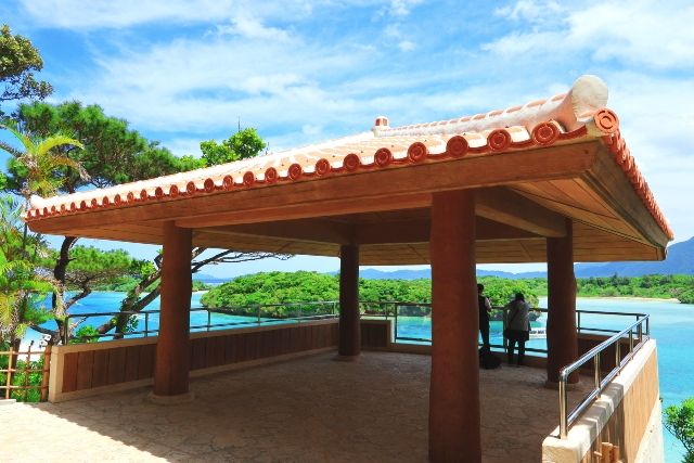 Okinawa, Ishigaki Island, Kabira Bay Observatory, Kabira Park