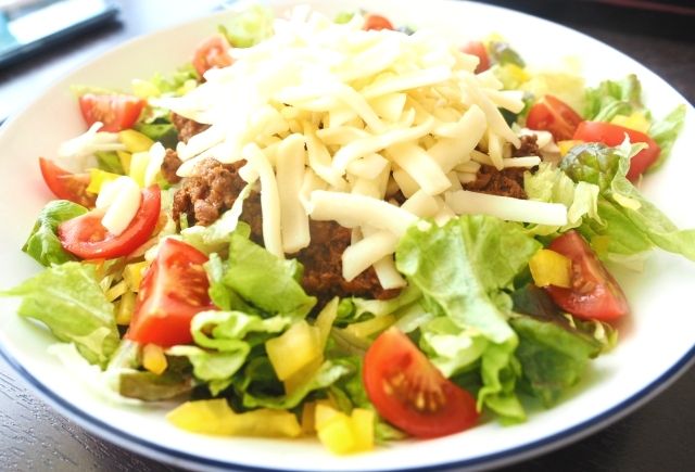 Okinawa Ishigaki Island Kabira Bay area Cafe Taco rice