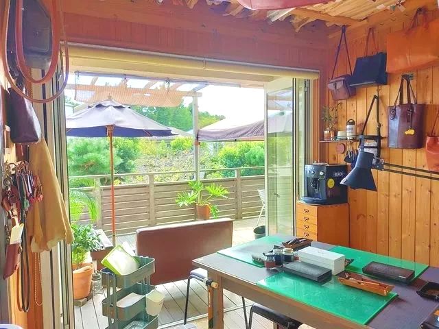 神奈川县县镰仓市木成皮革工房的皮革工艺体验