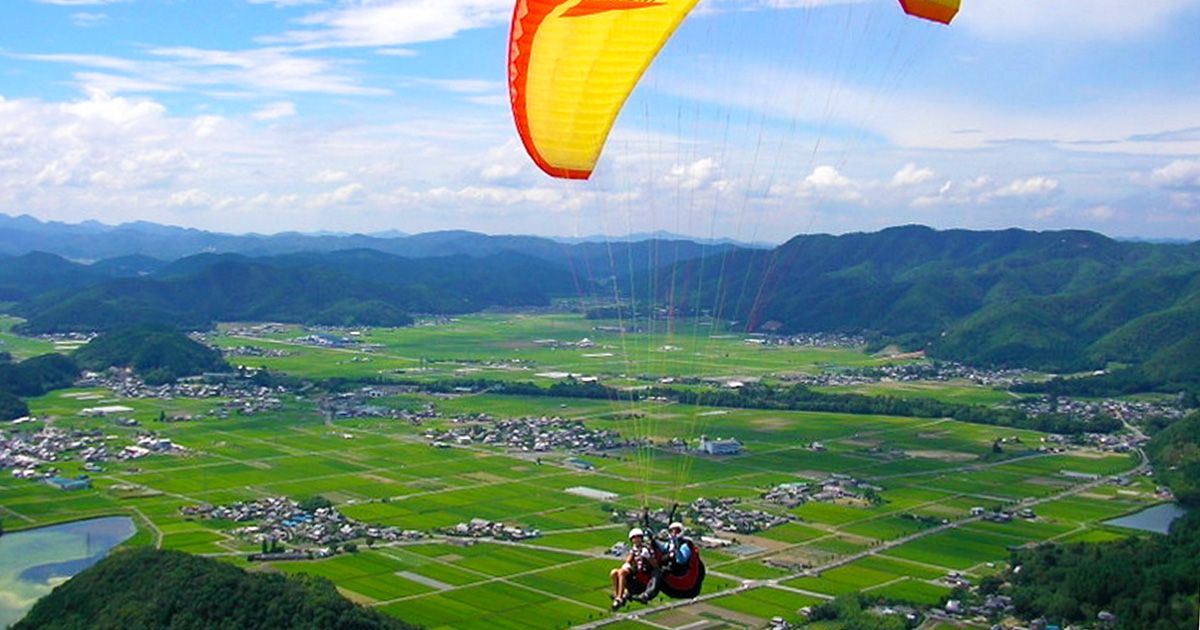 Kyoto Kameoka Paragliding School Recommended Tandem Plans