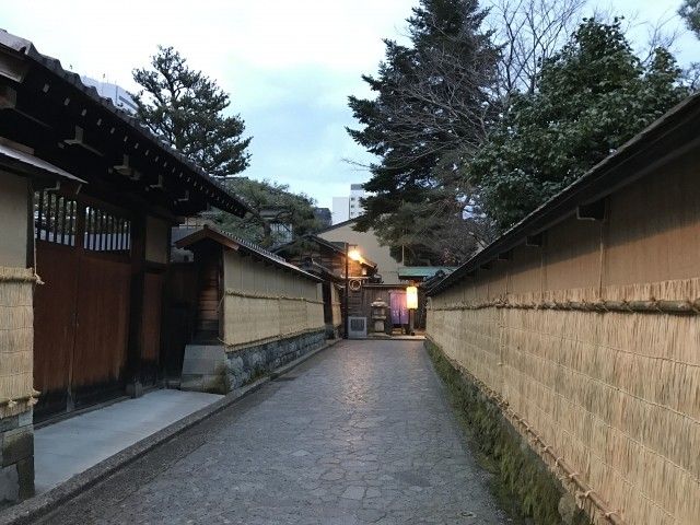 บ้านซามูไร Kanazawa Nagamachi ซากปรักหักพัง Komokake