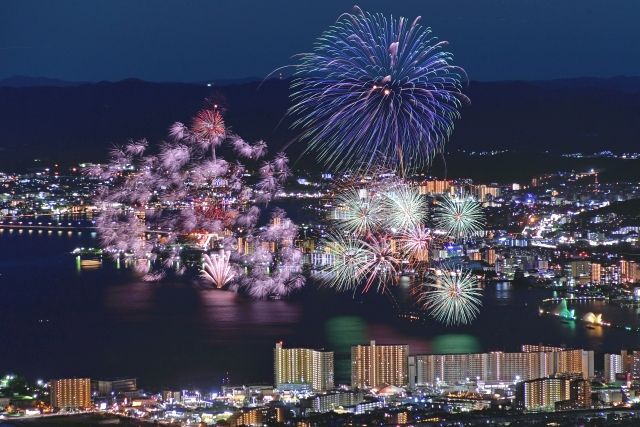 Lake Biwa Fireworks Festival, Shiga