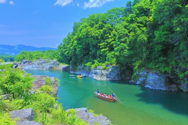 埼玉　絶景スポット　長瀞渓谷　長瀞ラインくだり