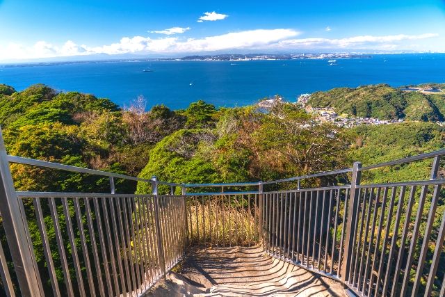 千葉　絶景スポット　鋸山　地獄のぞき