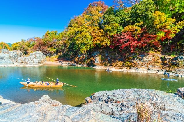 関東　デートスポット　おすすめ　秩父の長瀞渓谷