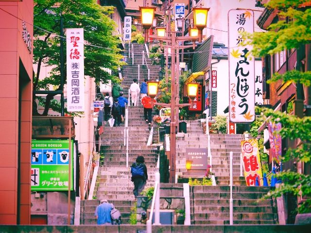 群馬・伊香保温泉　関東旅行スポット