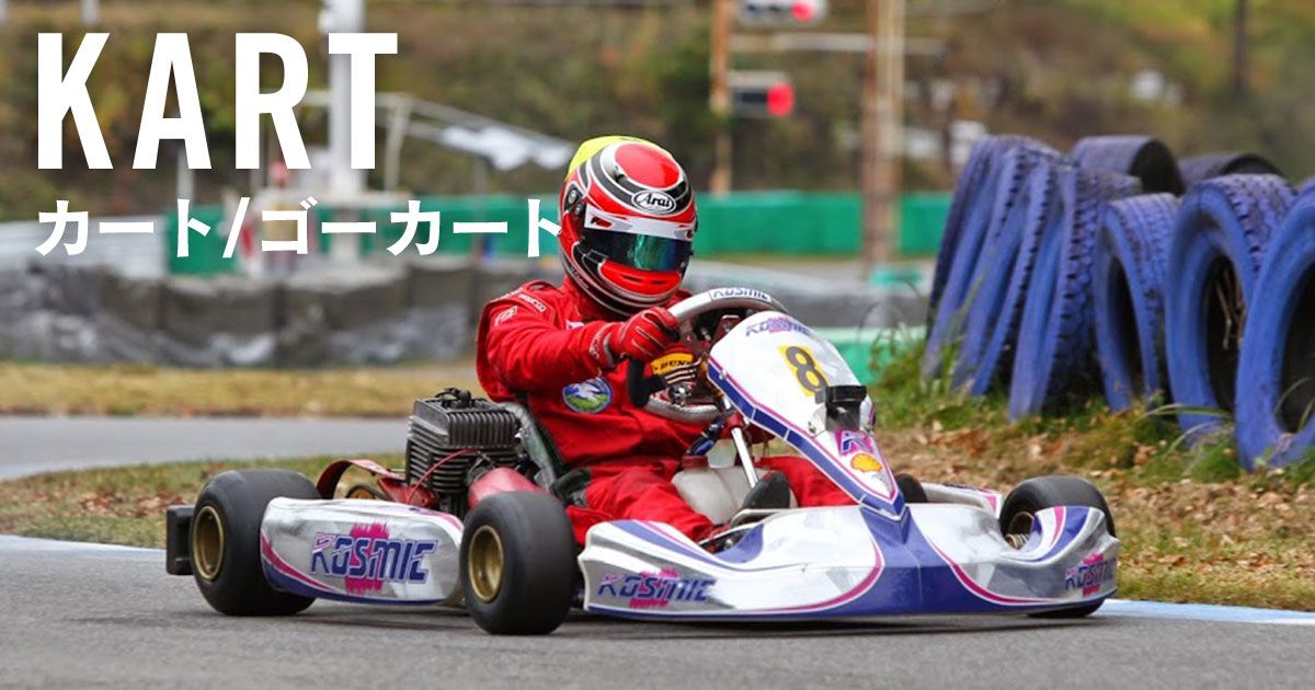 国内で満喫できるゴーカート