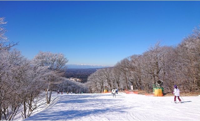 View from the top of Karuizawa Prince Hotel Ski Resort