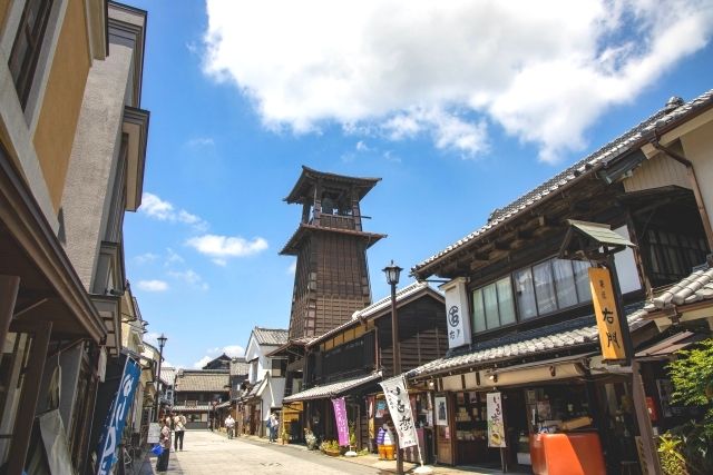 小江戸川越一番街商店街、時の鐘