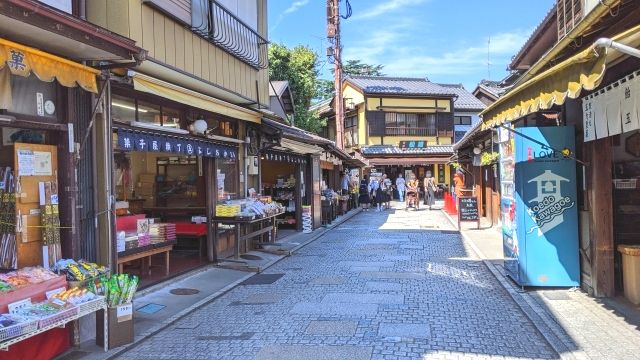 Kawagoe's confectionery alley