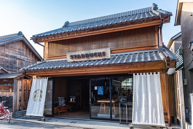 埼玉縣川越市的星巴克
