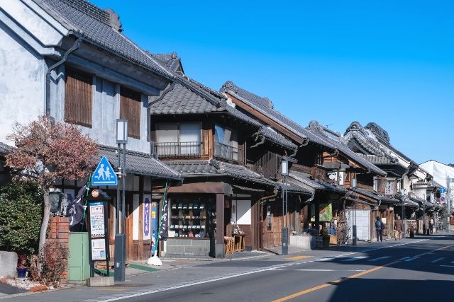 Kawagoe's warehouse-style townscape