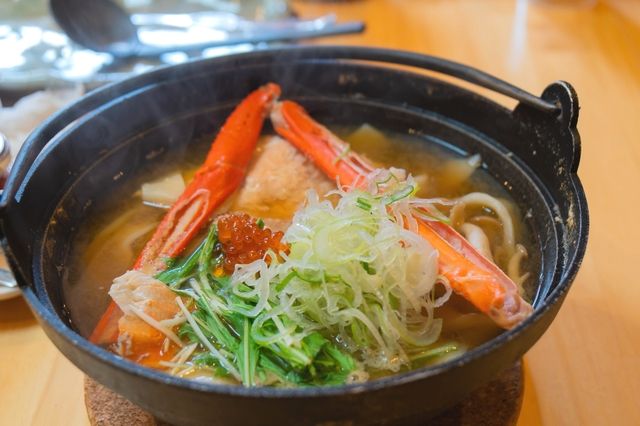 海鮮ほうとう専門店　ほうとう研究所　河口湖本店の海鮮ほうとう