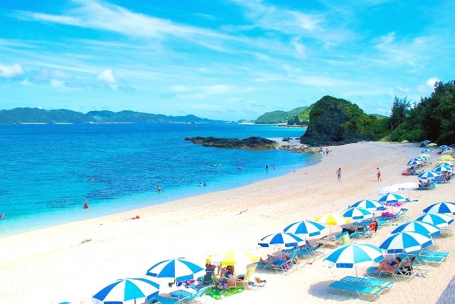 冲绳庆良间群岛 古座间味海滩(座间味岛)