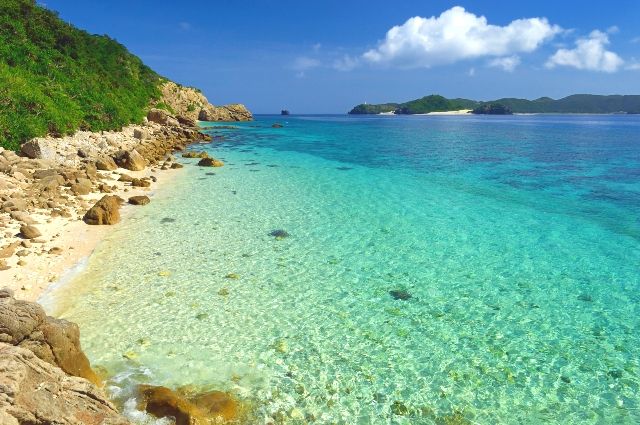 冲绳庆良间群岛北滨海滩(阿嘉岛)