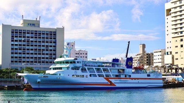 慶良間諸島　座間味島　行き方　フェリー　フェリーざまみ