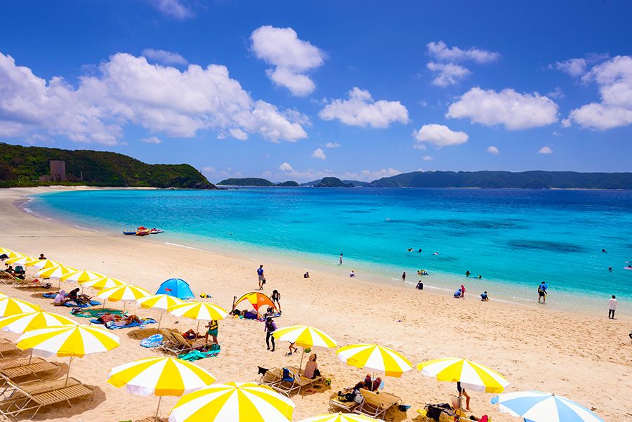Okinawa　Kerama Islands National Park　観光スポット　遊び　レジャー特集　Zamami Island　Furuzamami Beach