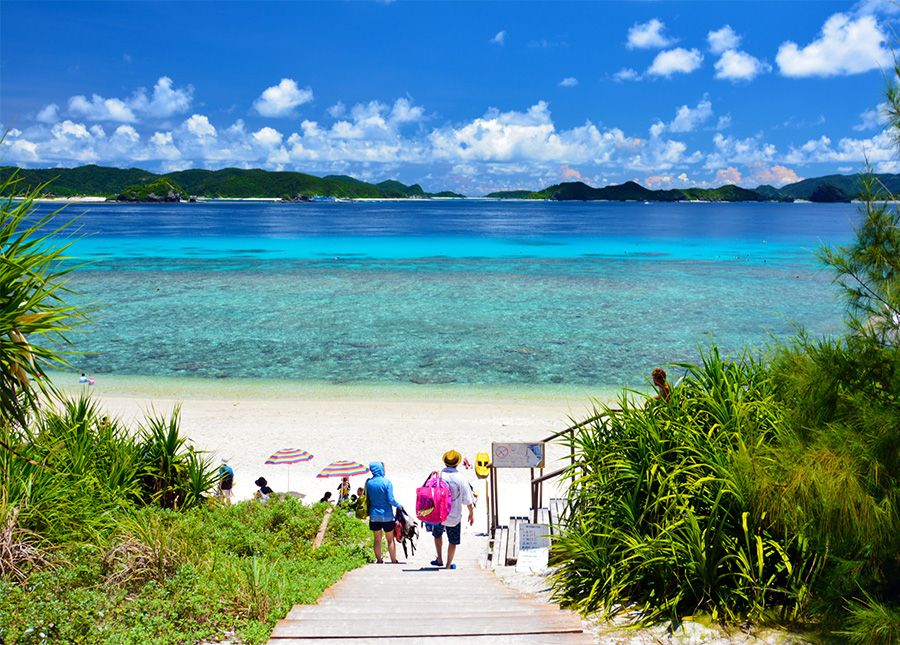 Okinawa　Kerama Islands National Park　観光スポット　遊び　レジャー特集　阿嘉島　Kitahama Beach