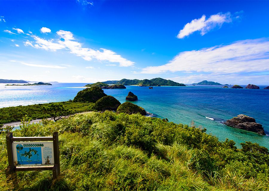 Okinawa　Kerama Islands National Park　観光スポット　遊び　レジャー特集　Zamami Island　神of浜Observatory