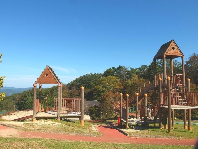 Play equipment in Asahi Kogen Genki Village, Aichi