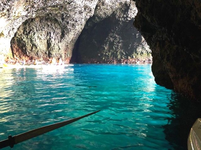 오타루시의 푸른 동굴