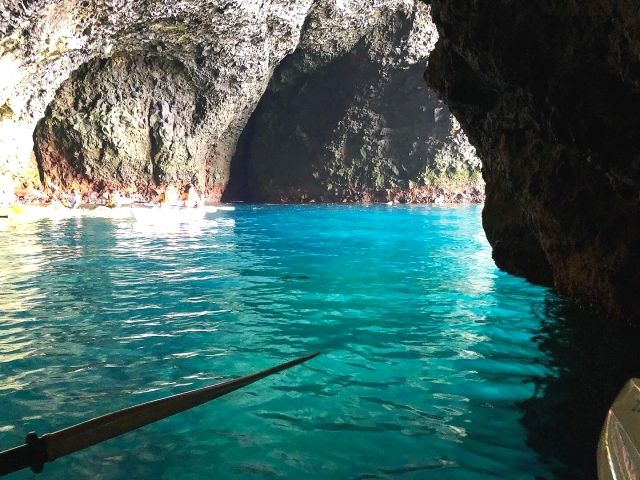 Blue Cave in Otaru City