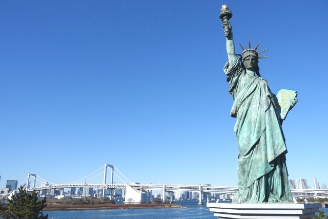 東京・お台場の自由の女神