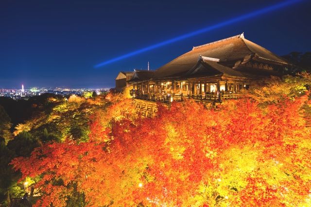 Kiyomizu-dera Temple Illumination