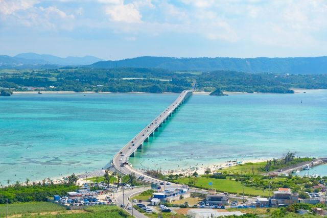 沖縄県・古宇利島の古宇利大橋