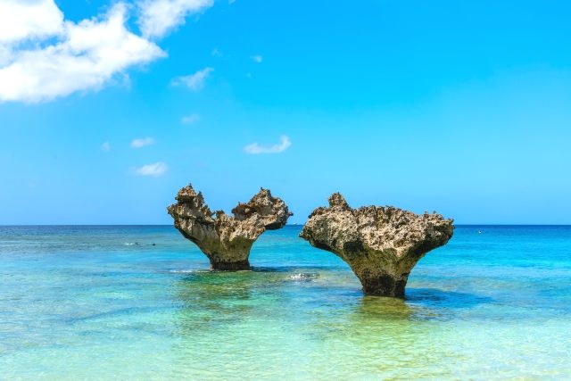 Kouri Island Heart Rock