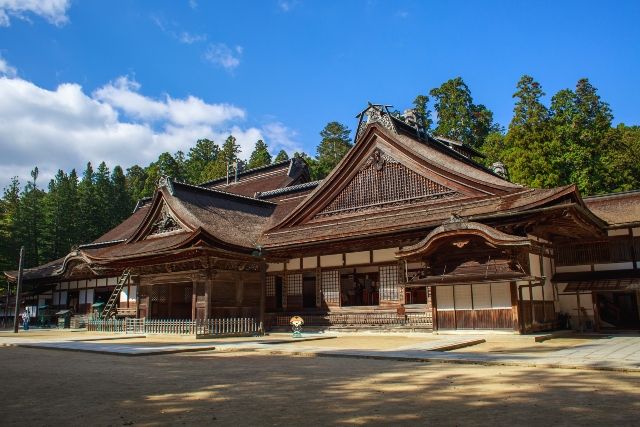 和歌山　高野山　観光スポット　金剛峯寺