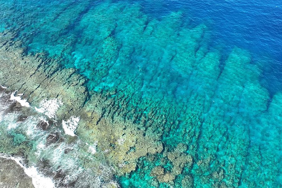 前往久米島的交通方式及推薦活動 美麗的大海 鈷藍色的珊瑚礁