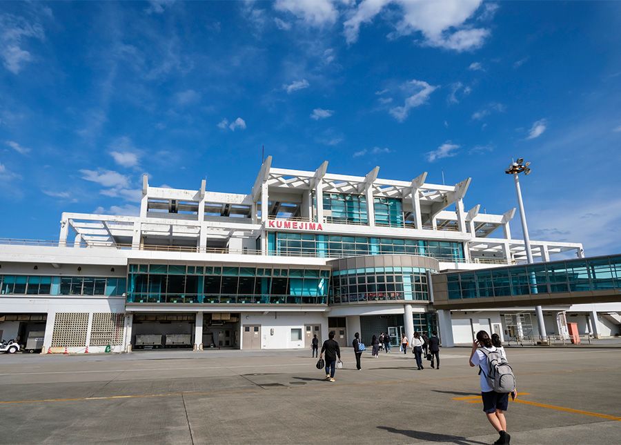 How to get to Kumejima and recommended activities Kumejima Airport, the gateway to Kumejima