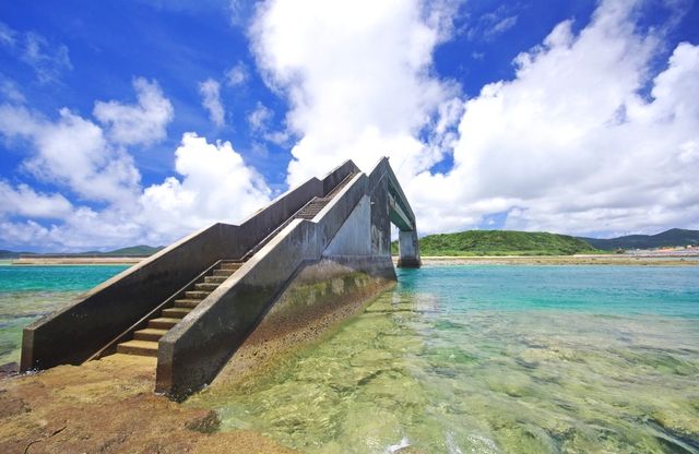 Kumejima, Shirugachi Bridge (the phantom bridge)