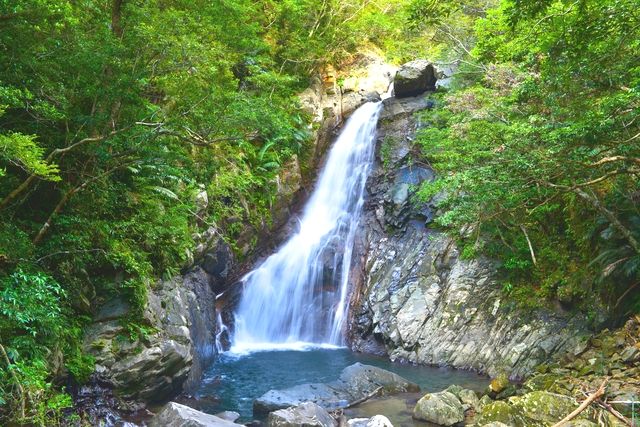 国頭村　観光スポット　比地大滝