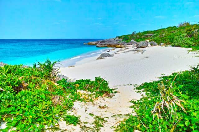 Kurima Island's popular beach