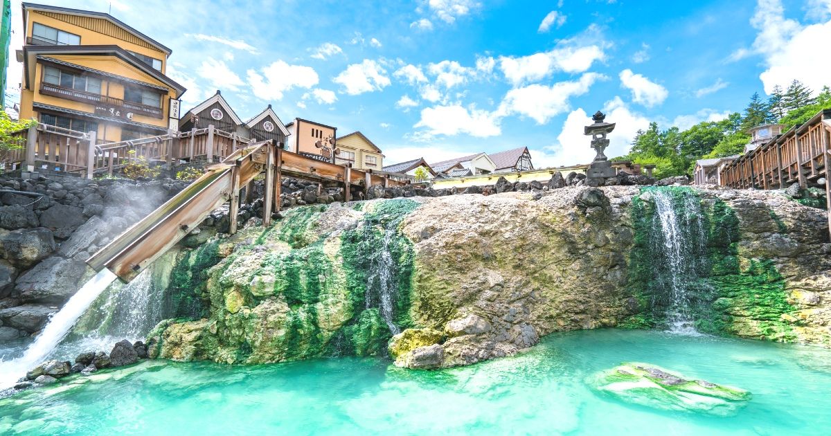 Kusatsu Onsen Sightseeing Model Course | Images of sightseeing and food spots to explore without a car